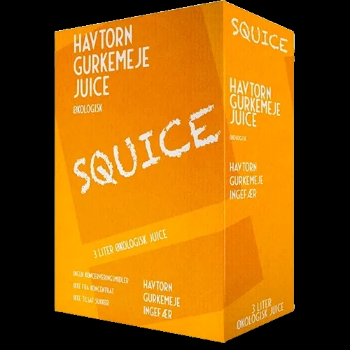 Squice Havtorn Gurkemeje Juice Ø 3 L. 