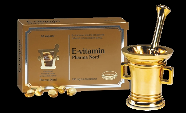 E-Vitamin 290 mg 60 kapsler