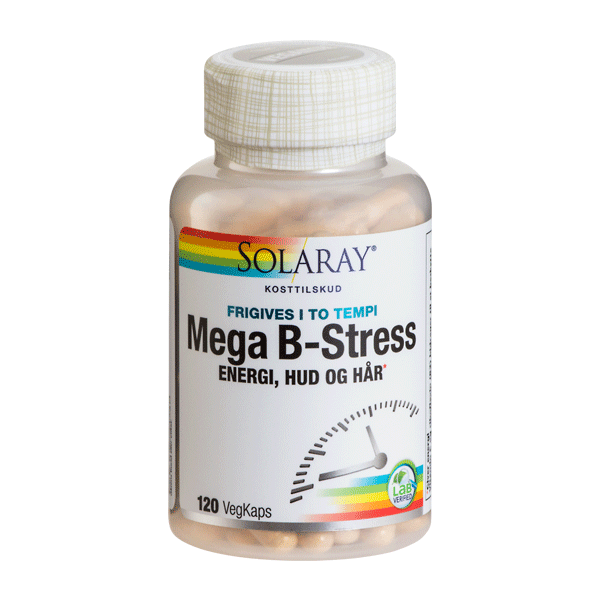 Mega B-Stress Solaray 120 VegKaps