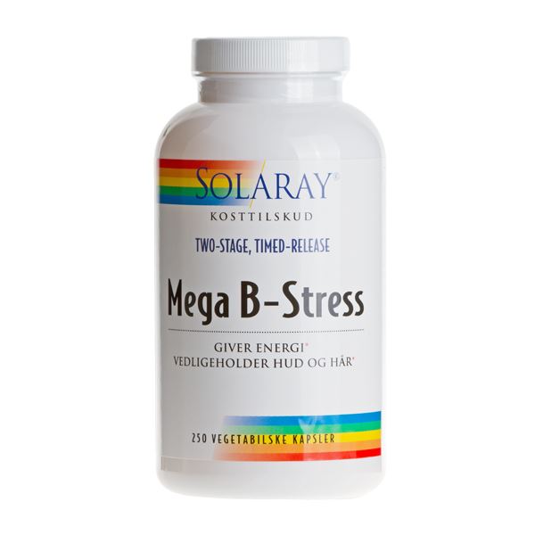 Mega B-Stress Solaray 250 Kapsler