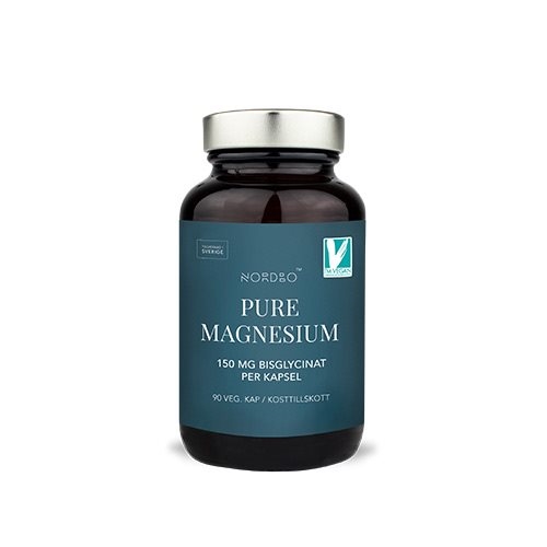 Pure Magnesium Nordbo 90 vegetabilske kapsler